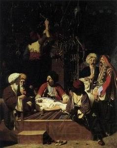 unknow artist Arab or Arabic people and life. Orientalism oil paintings  250 Norge oil painting art